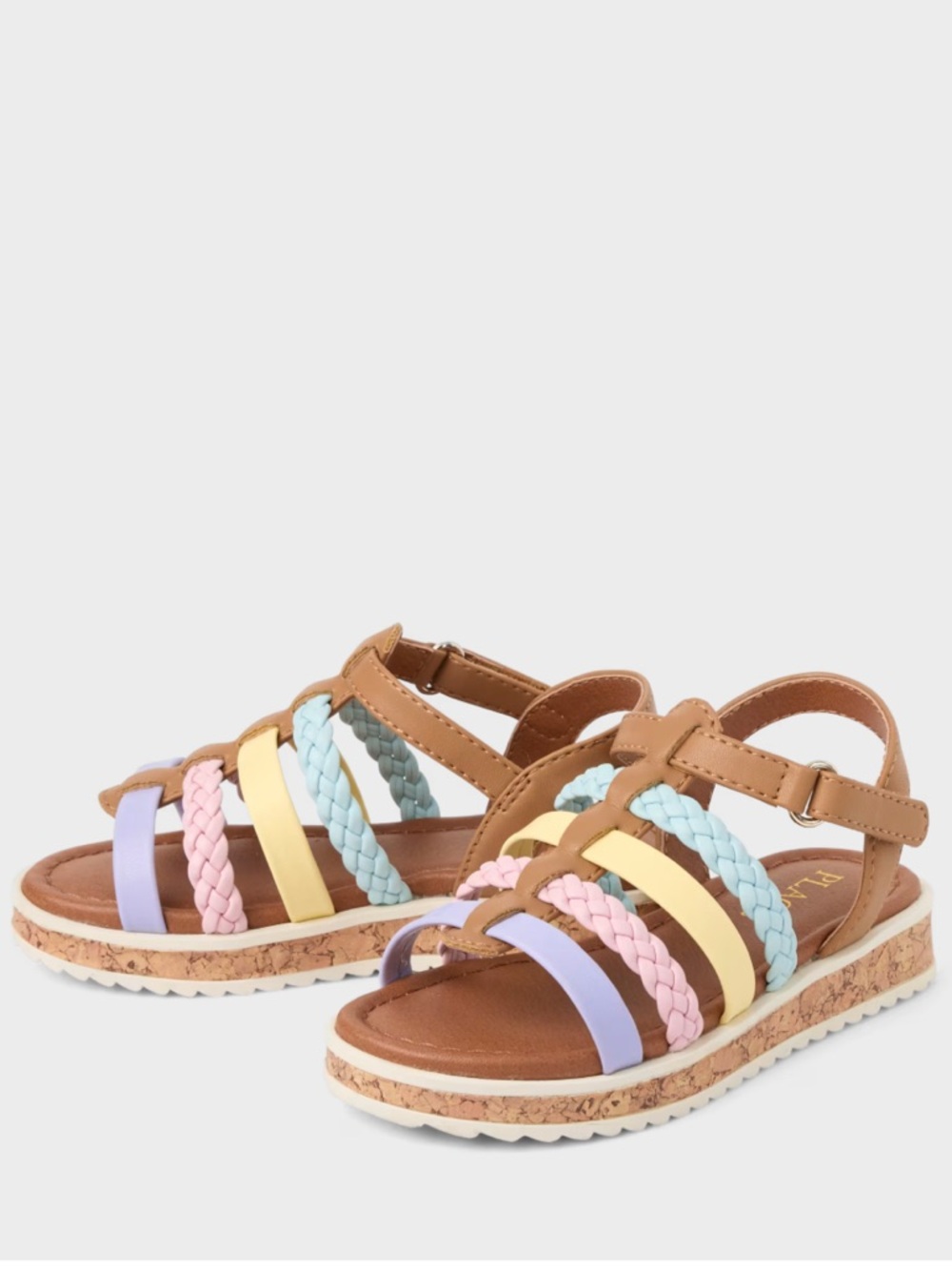 Children’s Place Rainbow Braided Sandals